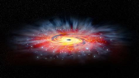 Schwarzes Loch Milchstraße